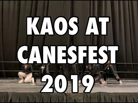 KAOS Hip-Hop Dance Team Canes Fest Performance (UNIVERSITY OF MIAMI)