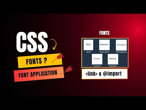 HTML & CSS Full Course 2026 – Lesson 14B: CSS Fonts & Font Application Explained