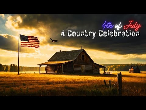 LIVE 4th of July Special – Eagle Above the Fields | Relaxing Country Music for Independence Day
