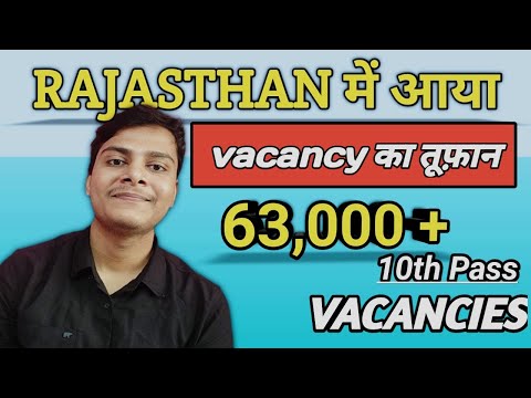 Rajasthan RSMSSB Latest and Upcoming Recruitment 2024 Apply Online for 63000+ Post - plutoizic