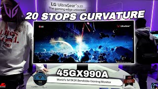 MASSIVE 5K2K LG 45GX990A OLED Gaming Monitor Will Blow Your Mind!