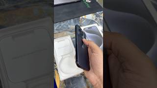 Iphone 15pro blue titanium unboxing #viralvideo #shorts #subscribe #tech #15pro #techchannel