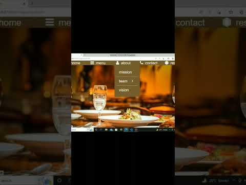 drop down menu using html and css.                     watch full video on the channel