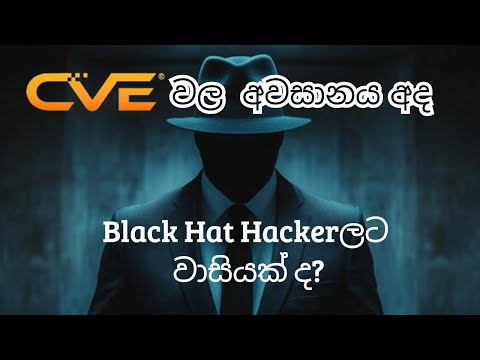 MITRE Contract Ending: CVEs & 0-Days Hidden? | Sinhala Explanation