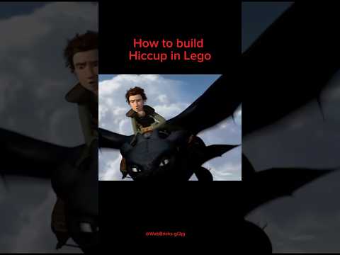 How to build Hiccup from How to Train Your Dragon in Lego