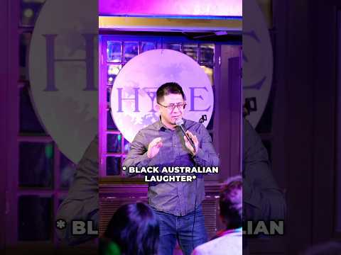 I met a Black Australian.         #australia  #comedyvideo #comedy