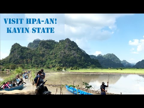 Exploring my Birth City, Hpa-An | Karen State | Myanmar Caves