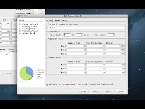 CRAM Tool--2: modelling learning experiences
