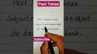 Past Perfect Tense | Past Tense | Tense | #english #grammar #shorts #viral #shortfeed