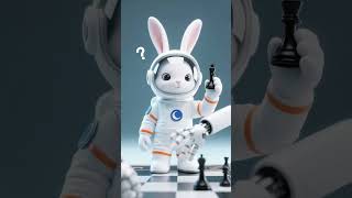 Space Rabbit VS Earth Netizen! #SpaceRabbit #RemoteChess #AIanimation #AIGC #SpaceLife #AIshorts