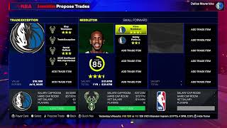 How To Trade Players (How To Force Trades) in NBA 2K25 MyNBA Eras