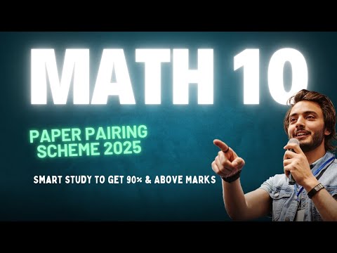 Class 10th Math Paper Pairing Scheme of All Punjab & Ajk Board