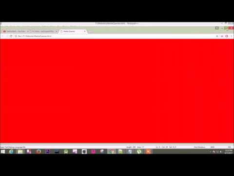 HOW TO USE MEDIA QUERIES TO CREATE DYNAMIC WEBSITE PART 1