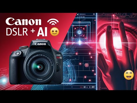 Canon DSLR with AI: One-Touch Color Correction, Background Blur & Smooth Skin!