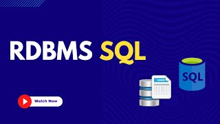 New Course | RDBMS SQL | Relational Database Management System | Structured Query Language