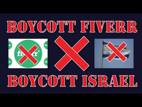 #Boycott Israel #Boycott fiverr #boycott Israel product #Boycott Israeli Services