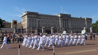 Changing the Guard - Ukraine Naval Forces Band and The Band of the Scots Guards - Monday 25th August