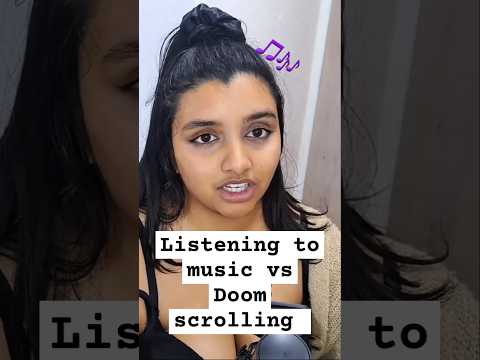 How music can help with Doom scrolling? #doomscrolling #phoneaddict #selfhelptips #music #fypage