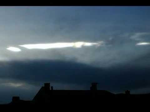 Nacreous clouds timelapse