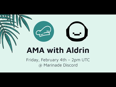 Marinade Ecosystem AMA with Aldrin Exchange