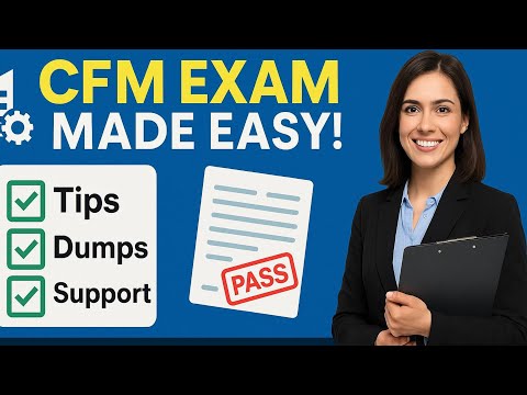 CFM Certification Exam Made Easy | Dumps, Tips & Full Preparation Support | Pass IFMA CFM FAST!