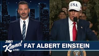 Trump Rambles to Our Troops in Japan & Jimmy Challenges Him to a Televised IQ Test vs Crockett & AOC