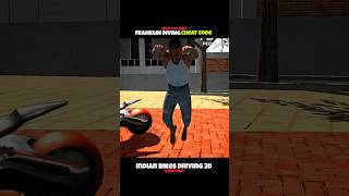 FRANKLIN DIVING CHEAT CODE 😱 | Indian Bikes Driving 3d Short 🎉 | #shorts