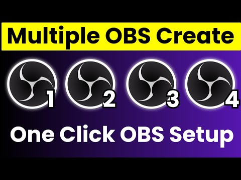 How To Run Multiple OBS Studio - Run Multiple OBS Easily | How to Clone OBS Studio | Run 2 OBS