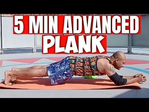 Bodyweight Workout at Home | 5 Minute Advanced Plank Workout 