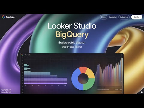 Unlock BigQuery Public Datasets in Google Looker Studio: Dashboard Tutorial  #googleanalytics