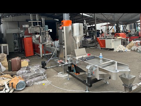 JH-180S double stage HDPE LDPE pelletizing line/plastic pelletizing machine/plastic pellets machine
