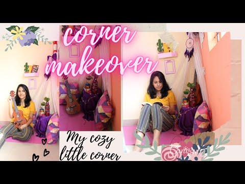 My Budget friendly Cozy little corner 🥰✨ How I made a simple diy cozy corner in my room❤ Home decor✨