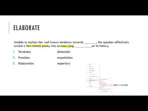 GRE Verbal Text Completion Two Blank Part 1