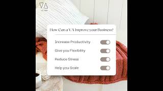 How can a virtual assistant helps you  #virtualassistant  #productivityboost