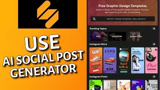 How to Use Ai Social Post Generator on Simplified AI 2025?