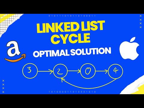 Linked List Cycle | Leetcode 141 | Optimal Solution | Java - Python