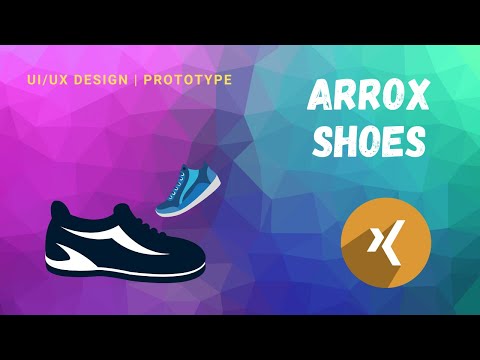 Arrox shoes | website Design| Animation | prototype