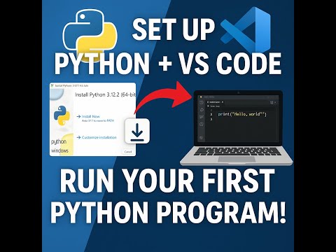 "How to Set Up Python & VS Code | Install Python & VS Code Step-by-Step (Beginner Friendly)"