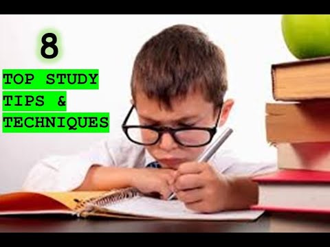 8 Top Study Tips And Techniques | Effective studying