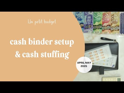 Cash Binder Setup for 2025 | May 2025 Cash Stuffing