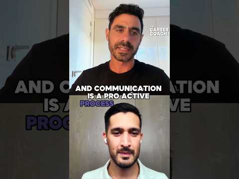 IMPROVE your COMMUNICATION 🤝#thecareercoach #collegestudents #careeradvice #artificialintelligence
