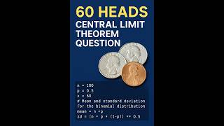 60 Heads: Quant Interview Question with Central Limit Theorem in Python | QuantGuide IO