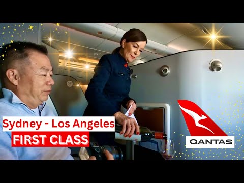 Qantas First Class: 14 Hours Non Stop From Sydney To Los Angeles