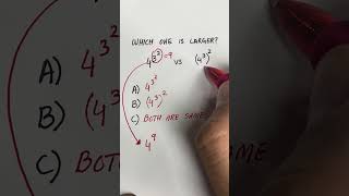 #tetration #exponenttricks #algebrabasics  #quickmathtrick