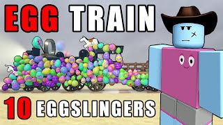 I BUILT AN EASTER EGG TRAIN ON DEAD RAILS