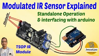 TSOP1738 Based Modulated IR Sensor Module Explained in Detail + Practical Demo + Arduino Interfacing
