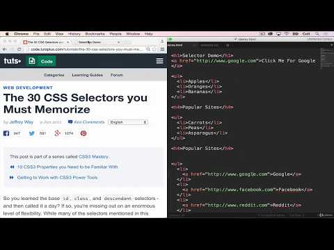 Complete Web Developer Bootcamp #24 | CSS More Advanced Selectors