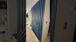 Accent Wall 🟦 #home #accentwall #interiordesign