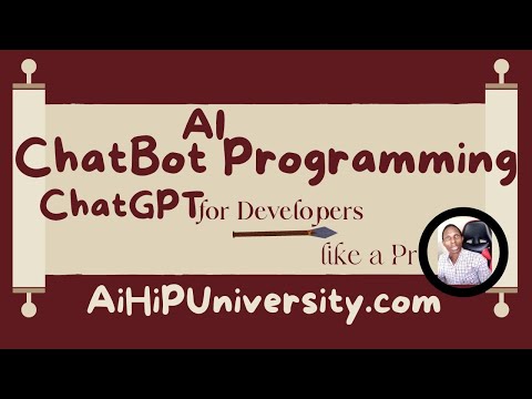 ChatGPT Tutorial Pt8: ChatGPT The Best Chatbot Programming Tutorials For Beginners Developer