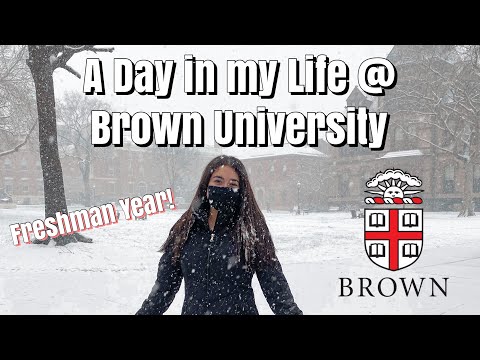 College Day in the Life of a Brown University Freshman || Cecile S